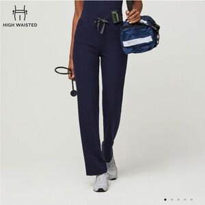 COPY - FIGS High Waisted Livingston Basic Scrub Pants